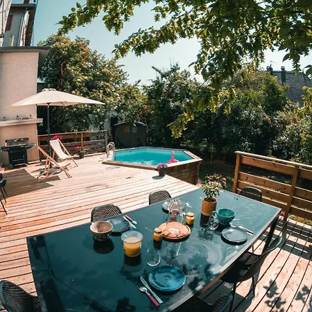 Le Serenite - T3 En Maison De Avec Piscine 아파트 *
