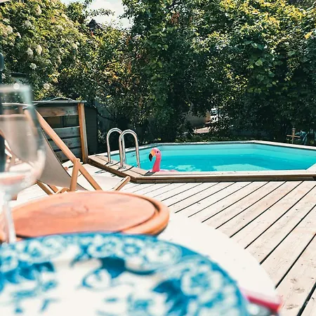 아파트 Le Serenite - T3 En Maison De Avec Piscine
